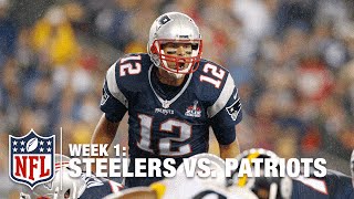 Tom Brady Throws THIRD touchdown of the game | Steelers vs. Patriots | NFL