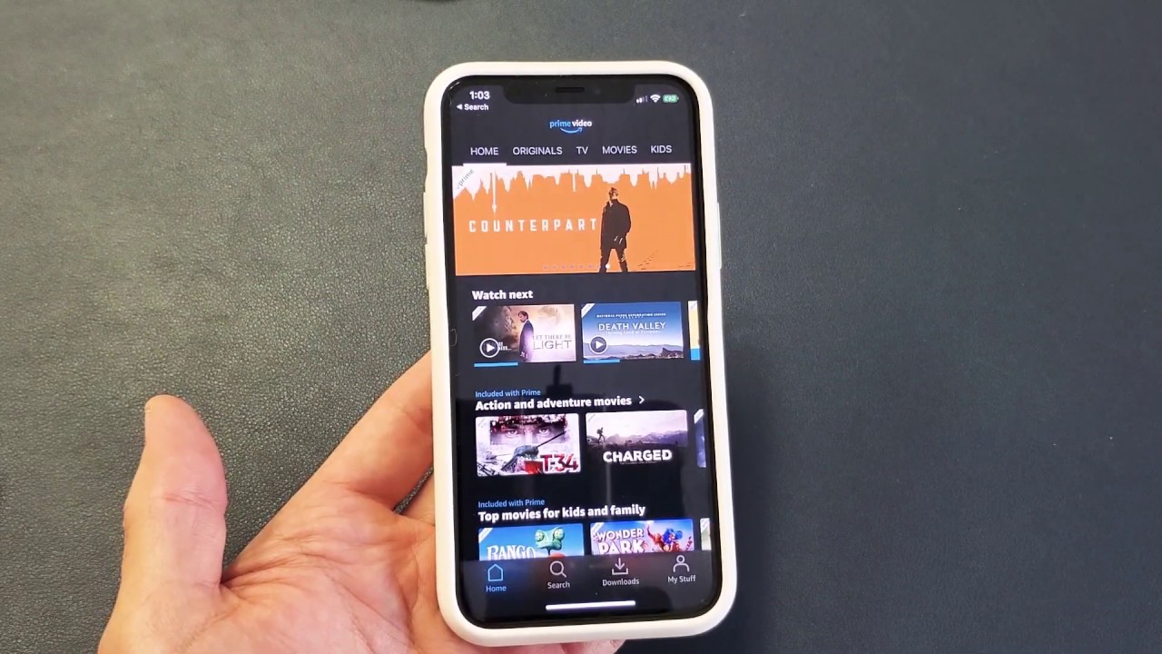 can you download amazon prime movies on iphone
