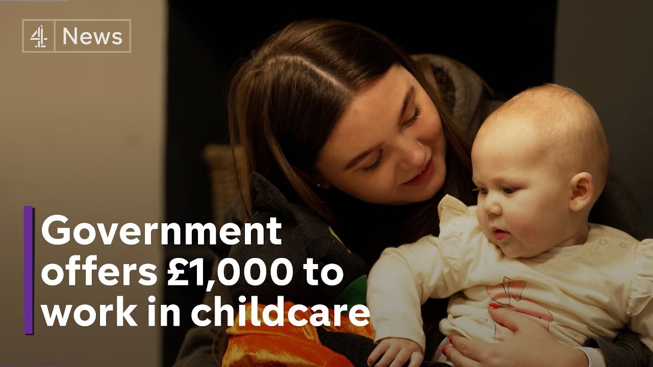 New childcare staff offered £1,000 incentive amid staffing crisis and government promises
