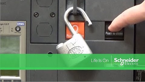 Locking Out Masterpact® NW Circuit Breakers | Schneider Electric