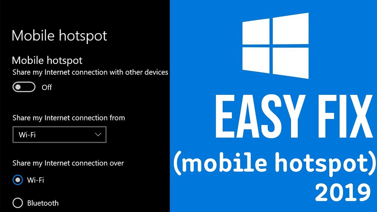 How To Fix Windows 10 Hotspot Not Obtaining Ip Address | Hotspot Not Sharing Internet