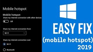 How to fix windows 10 Hotspot not obtaining ip address | Hotspot not sharing internet screenshot 4