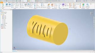 Autodesk Inventor 2021 : 11 : 3D Emboss Tool