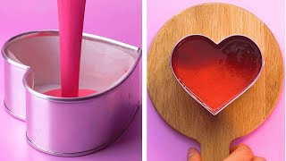 My Favorite Heart Cake Decorating Ideas | Tasty Cake Decorating Tutorial | So Yummy Cake Recipe