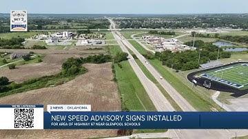 ADVISORY SIGNS: Temporary speed limit signs up on Hwy 67, after student
