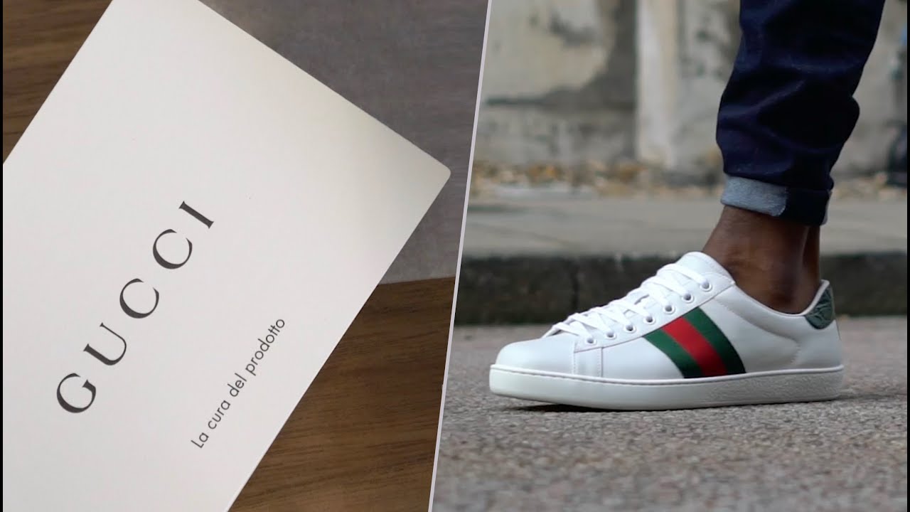 GUCCI ACE UNBOXING | THE MOST PREMIUM 