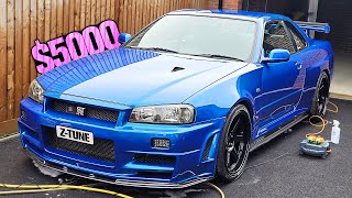 I Bought a 5 000 Nismo Bodykit for my Skyline Z-Tune Install R34 GTR