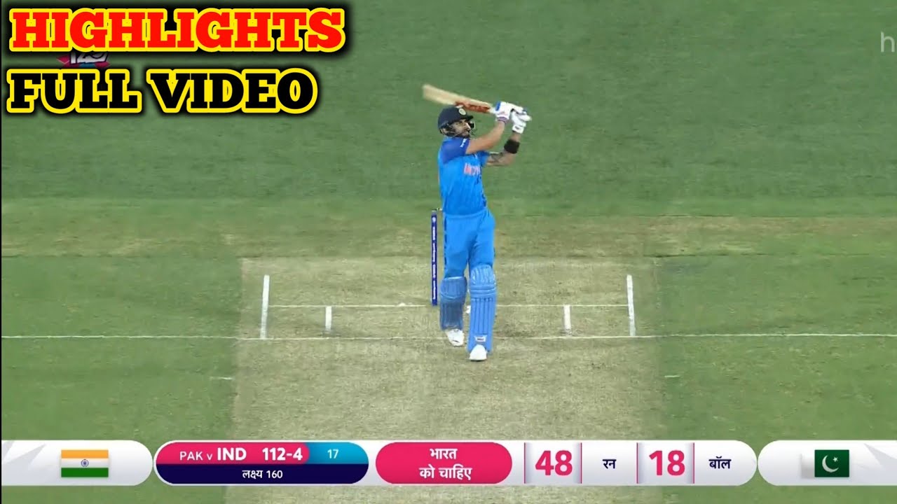 kal ka match highlights, highlights of todays cricket match, Ind vs Pak highlights