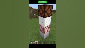 [Minecraft]: How to Make a Target Practice | #shorts