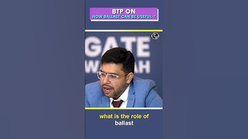 How Ballast Can be Useful | ESE Mock Interview #Shorts #PhysicsWallah