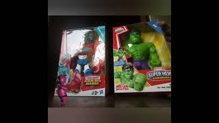 #Unboxing Mega Mighties Incredible Hulk & Optimus Prime @WiseLabCreations
