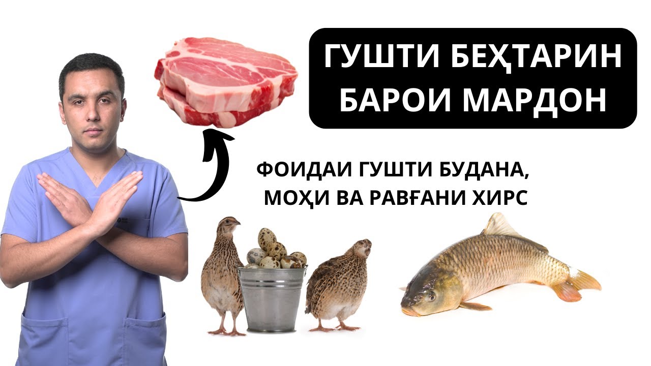 11 савол оиди гуштҳо/ Гушти гусфанд хуб аст ё гов? Гушти ҷайра чи фоида дорад