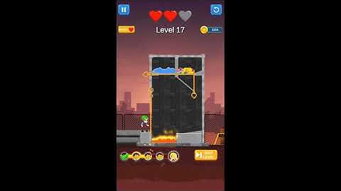 pull pin master level 17 gameplay walkthrought solution ||Bugti Gamer||