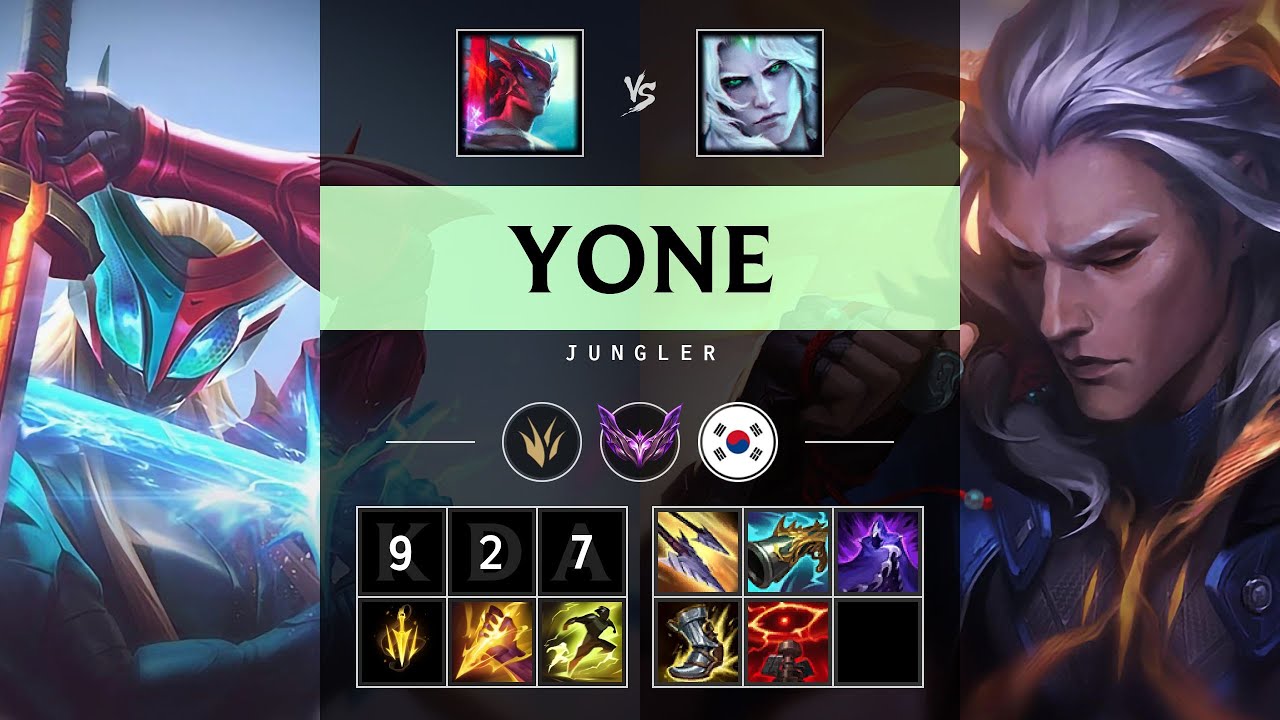 Yone Jungle vs Viego - KR Master Patch 25.20