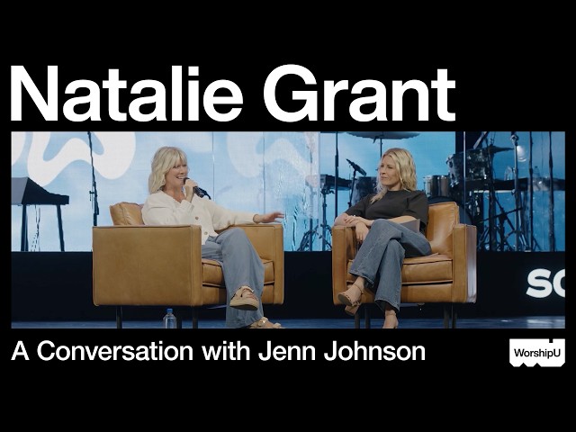 Jenn Johnson x Natalie Grant Speaking Moment - YouTube