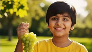 👉 Purple Grape So Cute 🍇 | Fun Kids Song About Fruits | NGUYỄN HỮU LONG