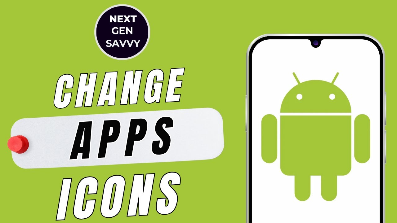 HOW TO CHANGE APP ICONS ON ANY ANDROID - YouTube