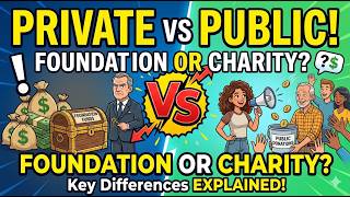 Differences Between Private Foundations and Public Charities