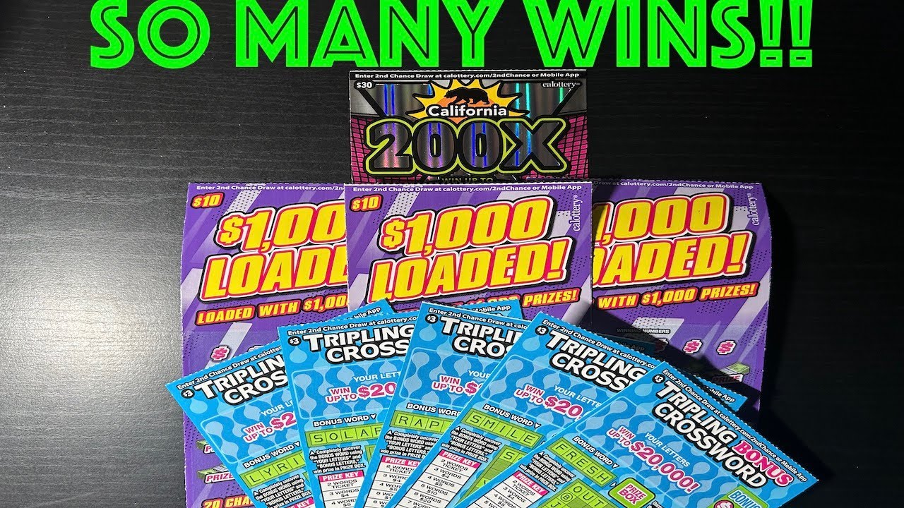 SO MANY WINS!! (PROFIT!!) CA SCRATCHERS YouTube
