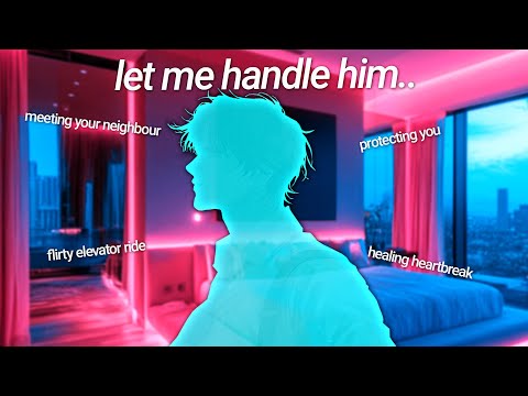 your Ex broke in? - Guy next door *protective* | boyfriend roleplay ASMR