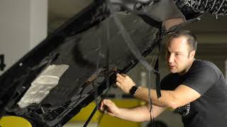 Cobra Auto Accessories Hood Bonnet Bra For Mercedes Installation