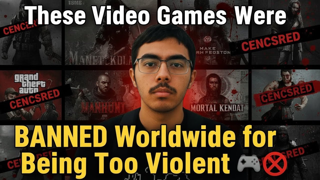 These Video Games Were BANNED Worldwide for Being Too Violent 🎮🚫 YouTube