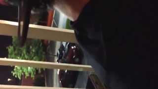 Drunk guy gets stuck