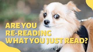 Improve Focus How To Limit Re-Reading