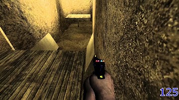 CoD4 Deathrun: mp_dr_mineshaft Bounce Endroom Walkthrough
