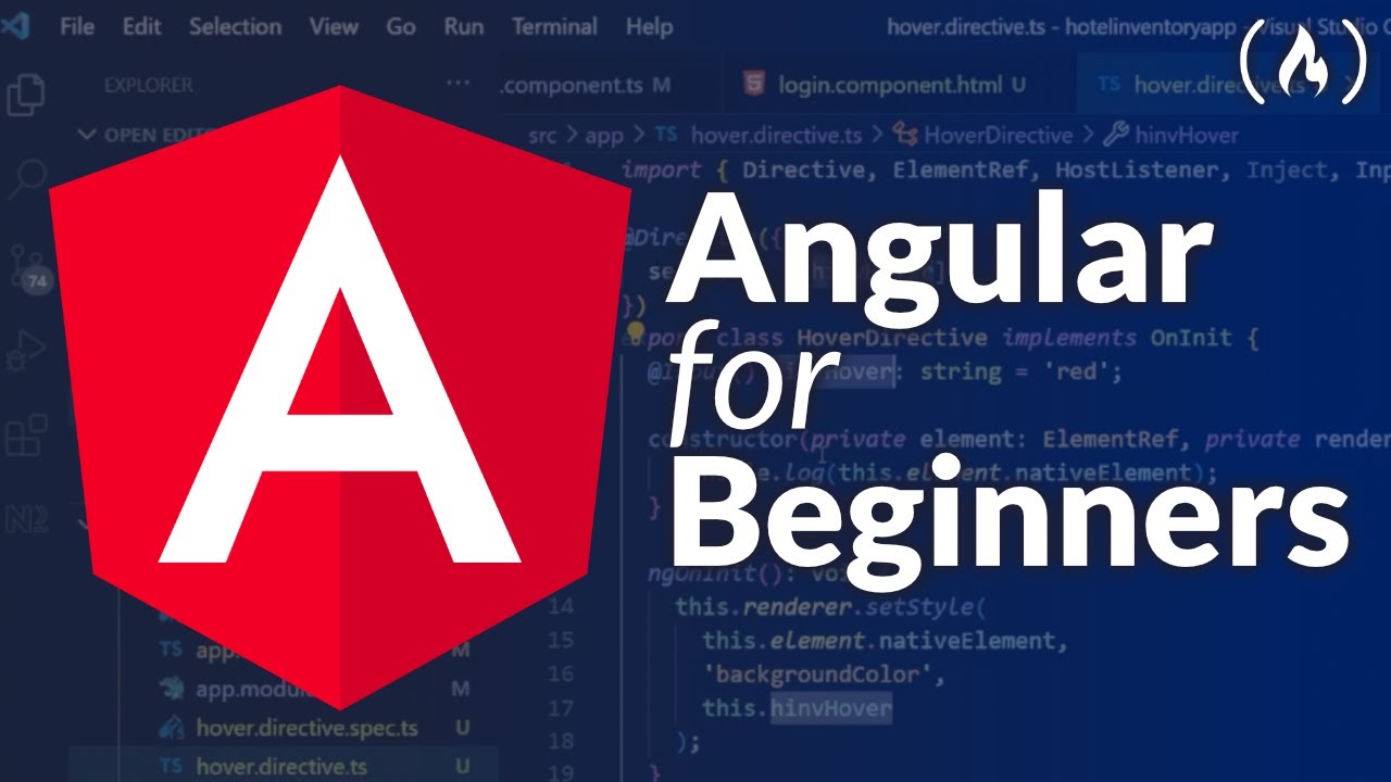 Angular for Beginners Course [Full Front End Tutorial with TypeScript]