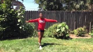 OWU Cheer- TD, touchdown