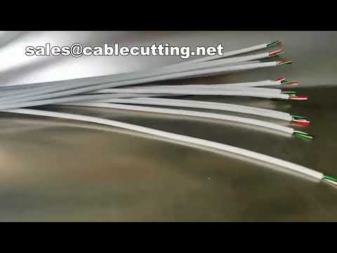 High-Speed Wire Cutting Machine for Up to 5 Wires Simultaneously, Below 4.0mm OD