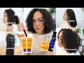 Full washday routine for short curly hair with CANTU and AS I AM