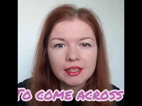 Phrasal verbs. Come