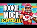 2026 Dynasty Rookie Mock Draft W/ Landing Spots