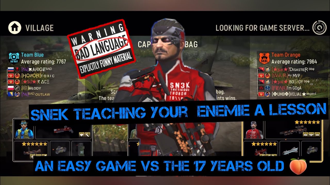 MAXED SNEK 50/T10 Sniper with invisible AIRSTRIKE is the best loadout in big maps 