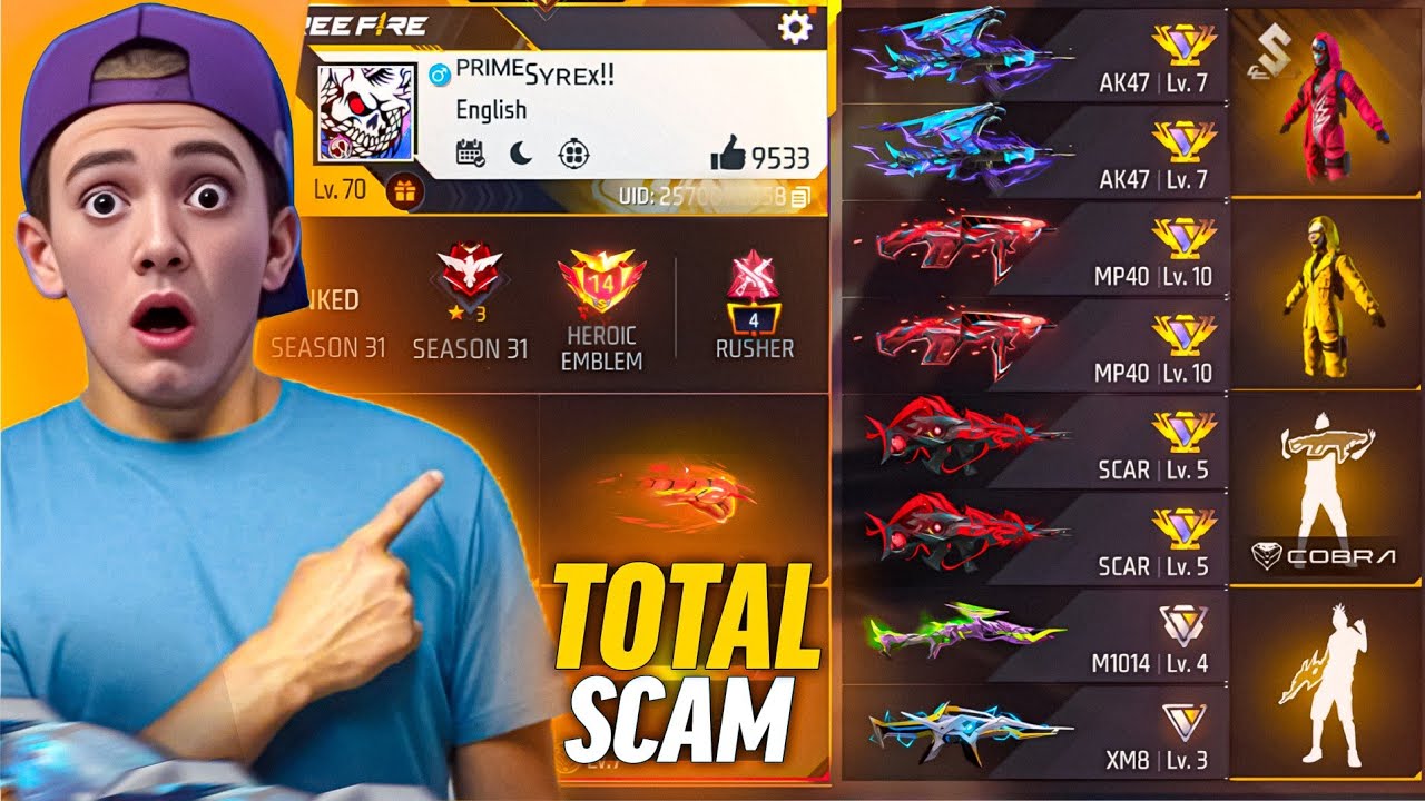 I Got Cheated By A YouTuber 😓 Nalla Free Fire