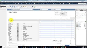 How to Create a Credit Memo in Quickbooks 2018