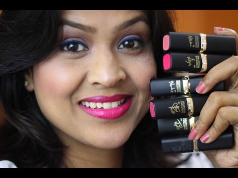Video: L'Oreal La Vie En Rose Star Samling Lipsticks Collection
