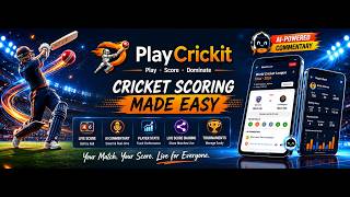 Best Cricket Scoring App for Local Matches 🏏 | @PlayCrickit @ICC   @virat.kohli.highlights @ipl screenshot 4