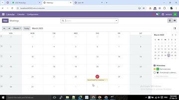 Activity Calendar Sync - Odoo 18 Module