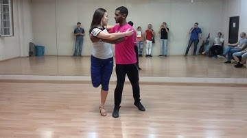 Walter Fernandes & Oksana   Ipanema dance studio   zouk  04.04.17