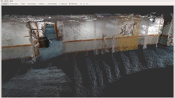 3D Combined Map from 4 agents flying in real time. With Intel RealSense D435