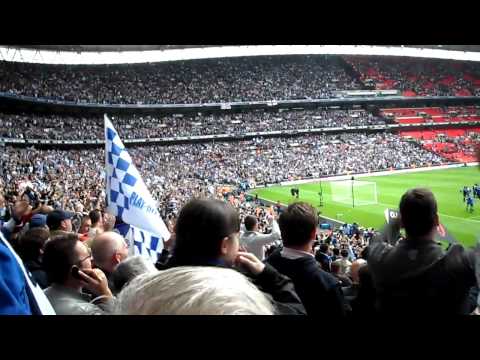 millwall - Swindon @ Wembley, end of the game, let...