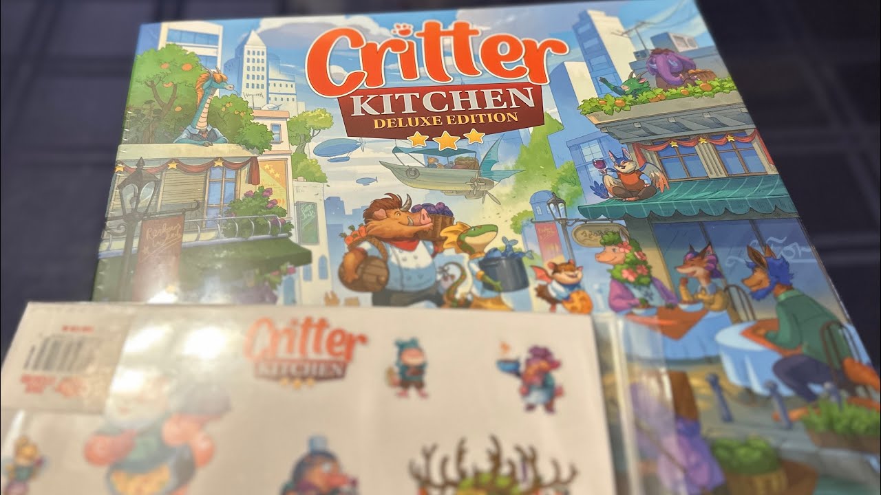 Unboxing: Critter Kitchen Deluxe Edition - YouTube