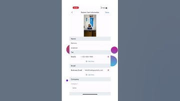 FlashInfo App : The Ultimate Business Card Scanner & Organizer