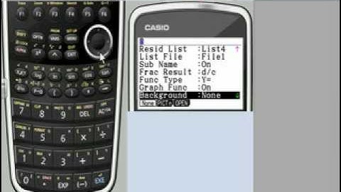 Statistics on the Casio Prizm 1