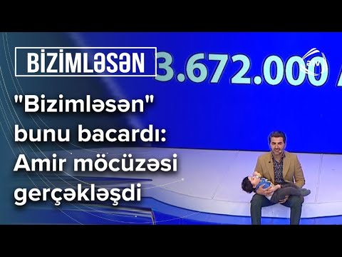 İnanılmaz gerçəkləşdi: Amir üçün 3 milyon 672 min manat YIĞILDI - Bizimləsən