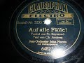 Auf alle flle jazz orchester john morris clausophon electro 1929