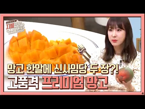 6만원의 사악한 &amp;#39;그 망고빙수&amp;#39;!! 망고 사이즈가 대박^0^#지혜로운 소비생활 | jihyesobi EP.4